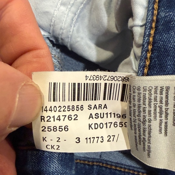 Mavi Dark Blue Jean Shorts - Picture 9 of 11